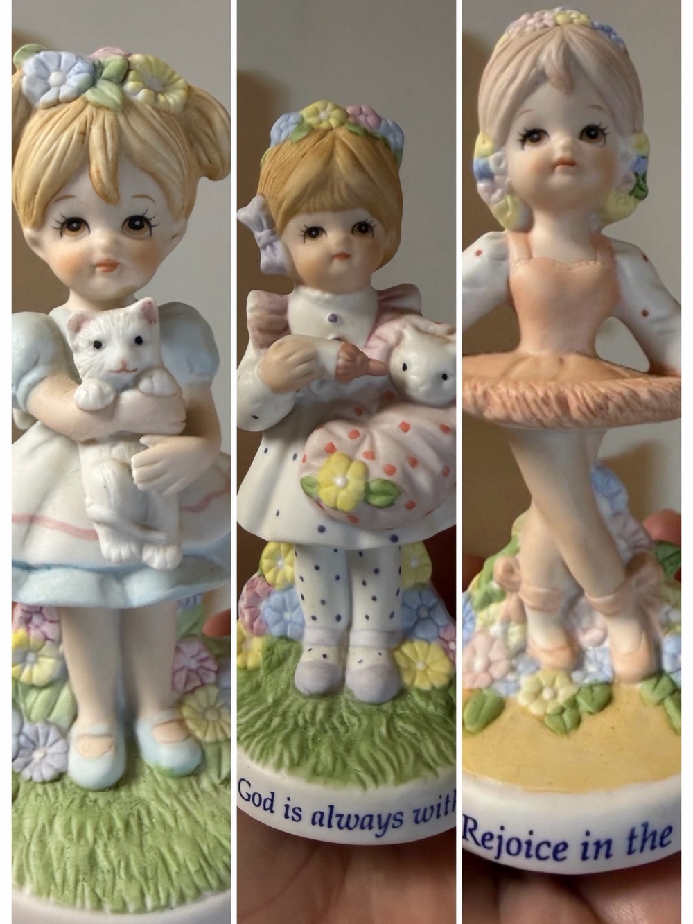 Vintage Lefton Girl Figurines